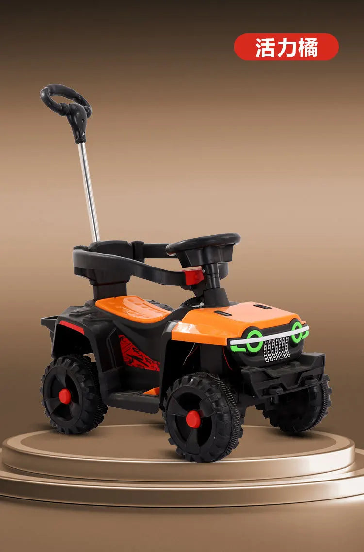 Remote Control 1-6-Year-Old Children's Electric Four-Wheel Motorcycle Off-Road Vehicle Can Accommodate Passengers