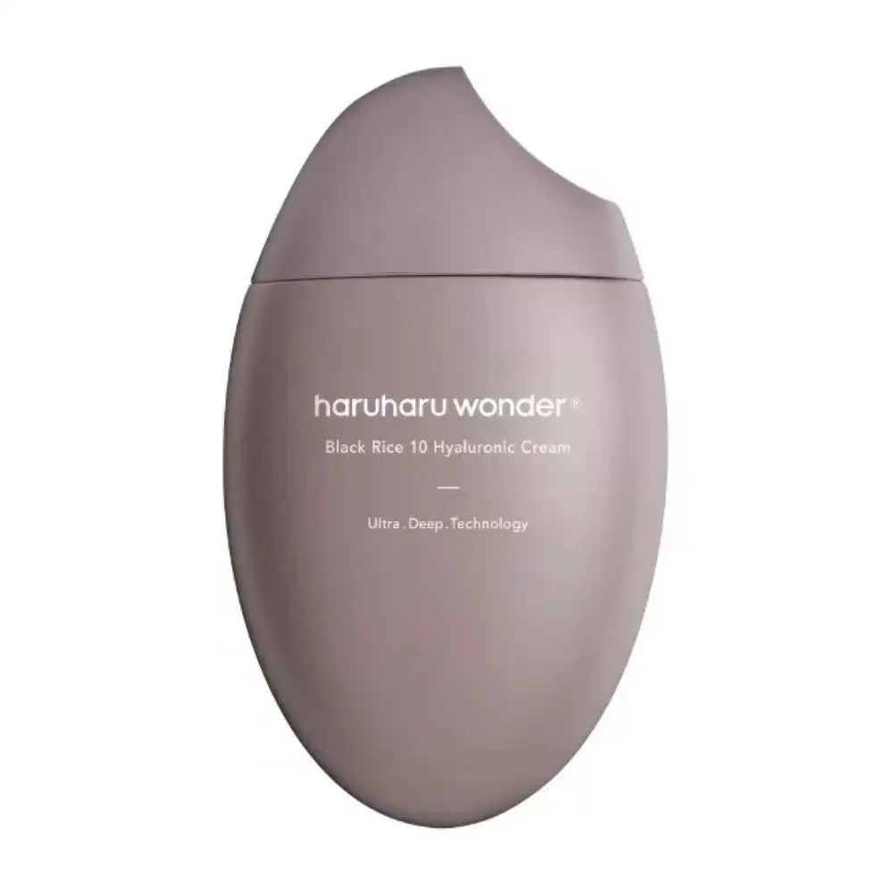 Haruharu Wonder Black Rice Hyaluronic Acid Cream 50ml Moisturizing Nourishing Fades Fine Lines Korean Skin Care