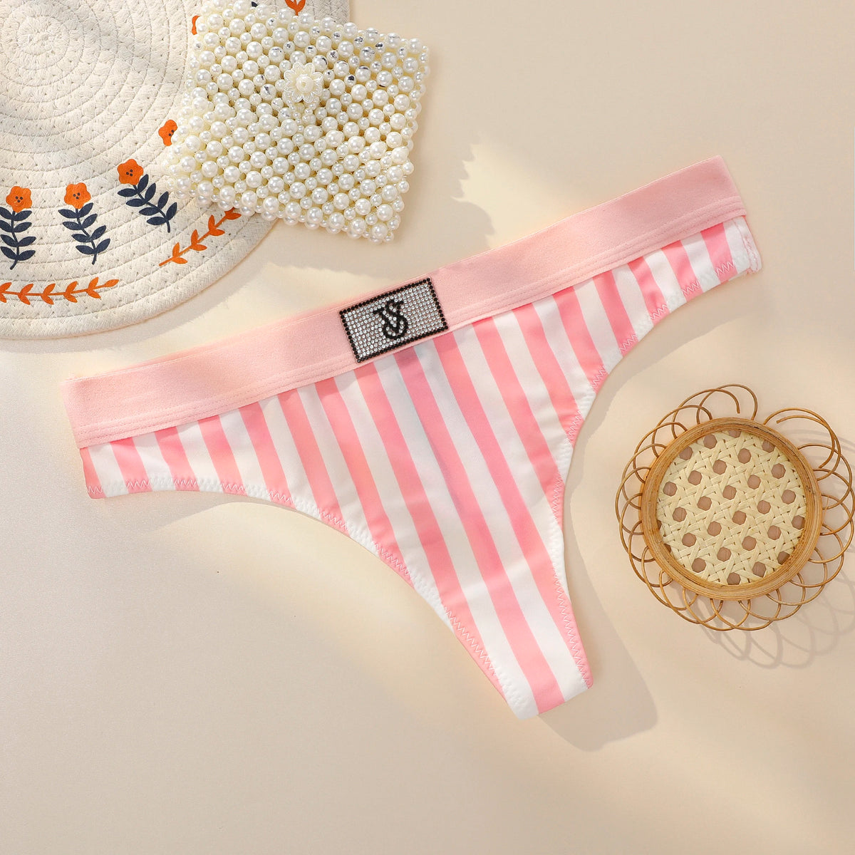 VS High Waist Underwear Sexy Lingerie Women Panties Seamless Lace Thongs Victoria's Secret Comfortable Breathable Panty