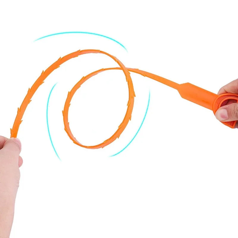 Bathroom Accessories Sewer Unclogging Spring Tube Hair Unclogging Tool 1 Piece Kitchen Sink Cleaning Hook Cleaning Stick