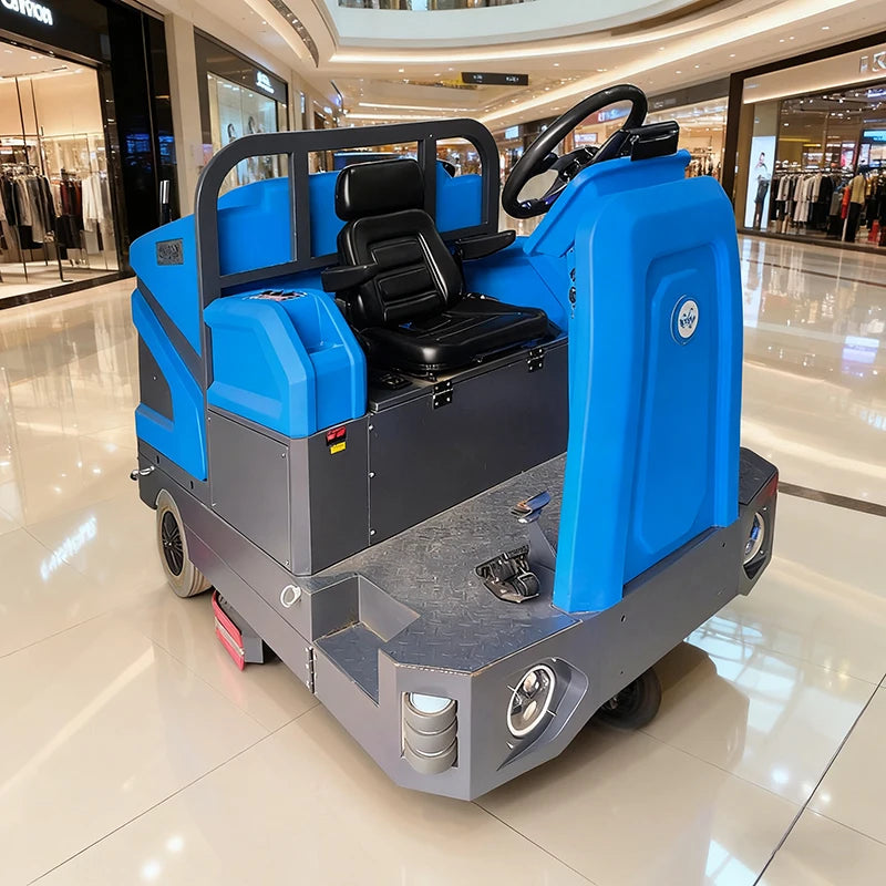 Fast Delivery Floor Scrubber Durable ide-on Road Sweeper Big Size Floor Scrubber Machine Industry Floor Scrubber Machine