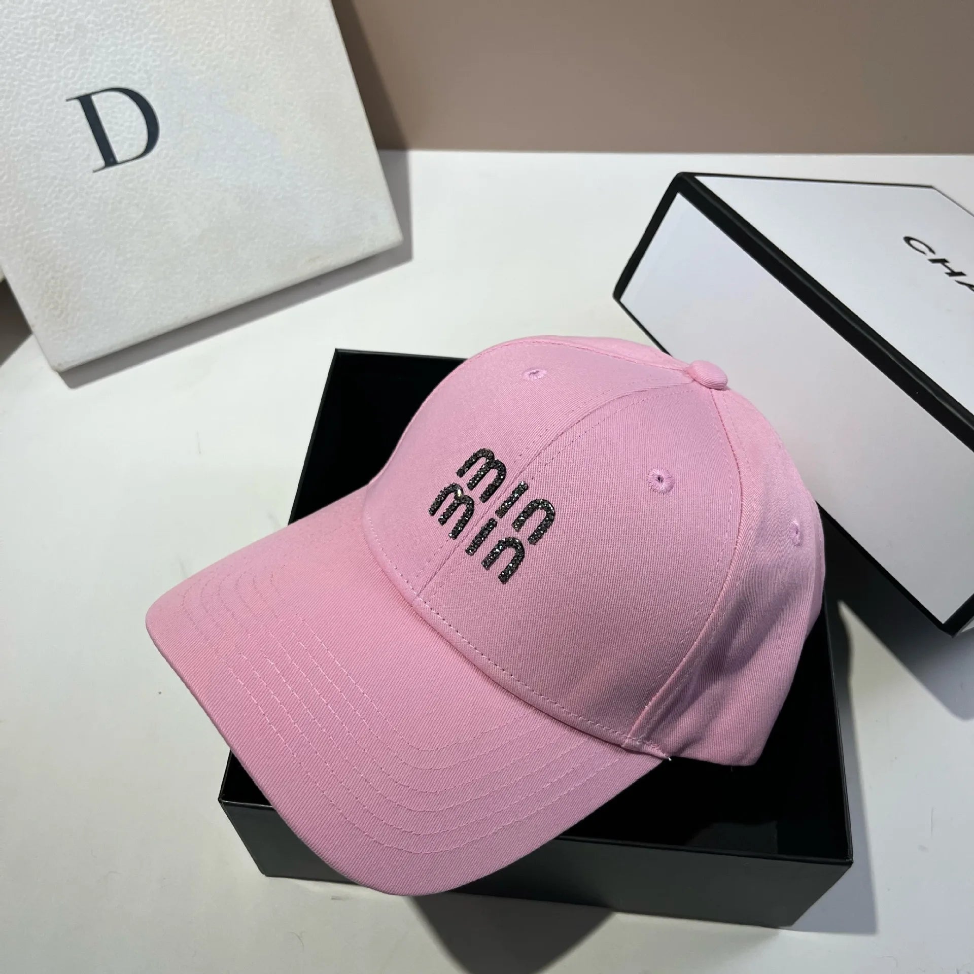 MI Hardtop Cotton Baseball Cap Versatile For All Seasons Multi-Color Duckbill Cap Fashionable Daily Casual Sports Cap