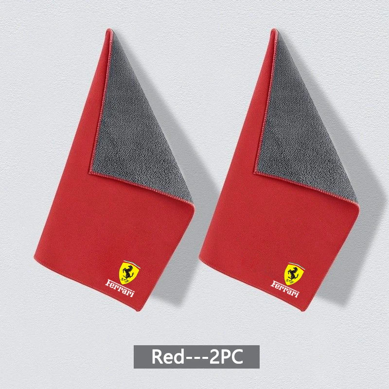 Car Interior Cleaning Soft Brush With Car Wash Towel Microfiber Cleaning Cloth For Ferrari 458 488 599 612 FF F12 SF90XX Sport