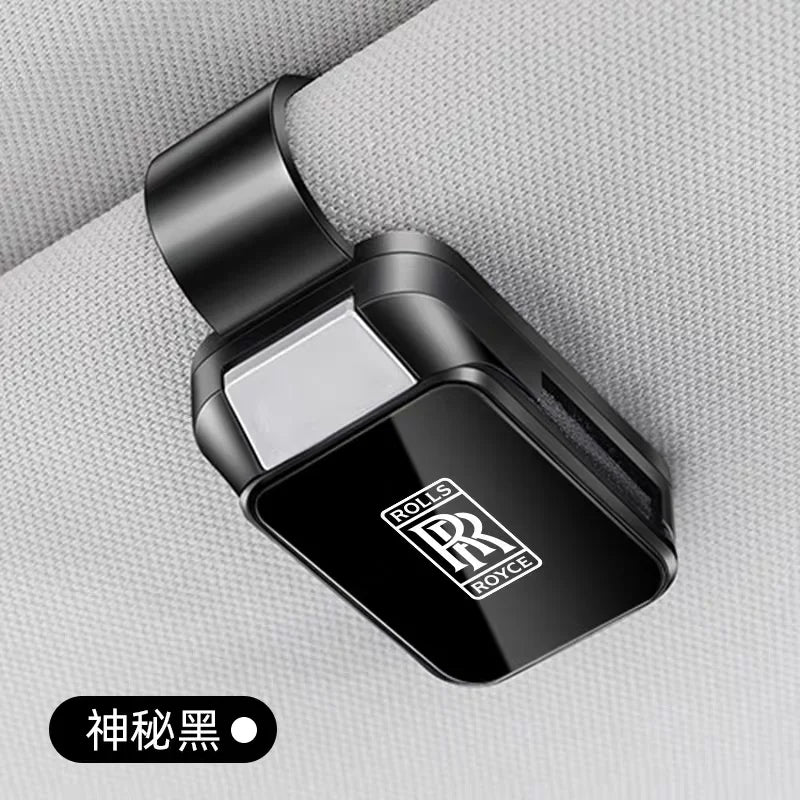 Car Spectacle Frame Sun Visor Sunglasses Clip Decorative Piece For Rolls-Royce Cullinan Phantom Ghost Wraith Dawn Accessory