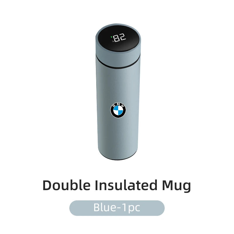Office Home Mug Thermal Tumbler Outdoor Insulated Cup Water Bottle For BMW 1 3 5 Series X1 X4 X5 X7 G20 G38 F20 F39 F48 E46 E60