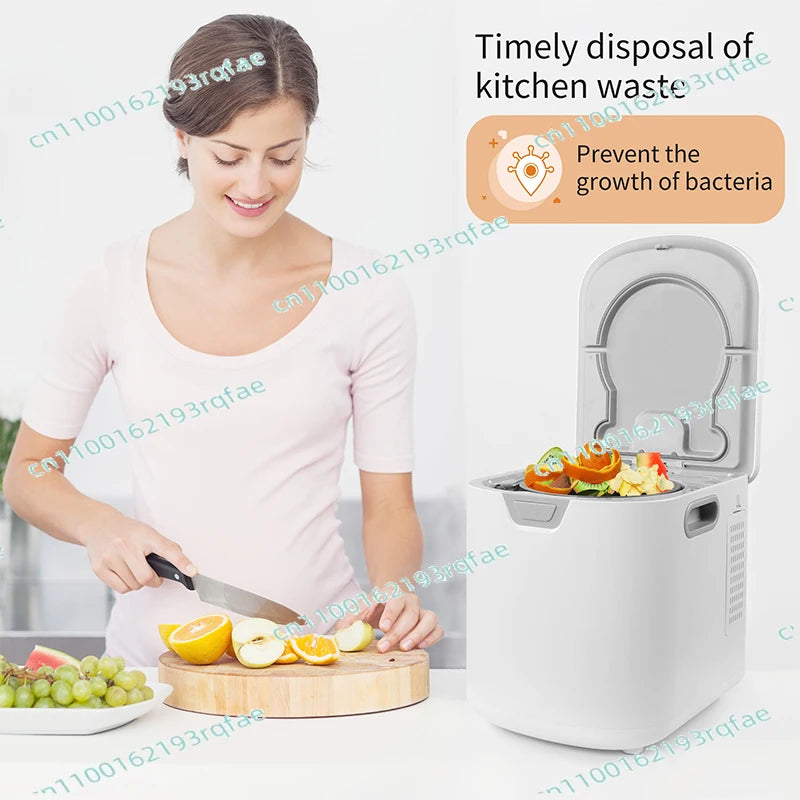 Latest Fully Automatic Kitchen Organic Food Waste Ingredient Recycling Composter Smart Home Electric Food Waste Composter