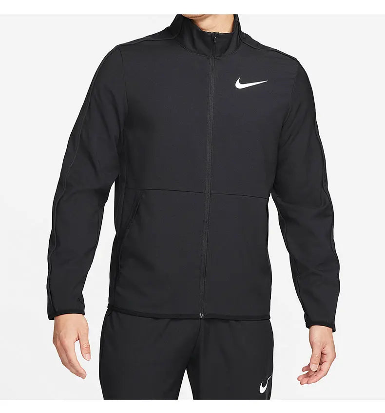 Nike Official New Running Men's Windproof Stand Collar Casual Jacket DM6620-011