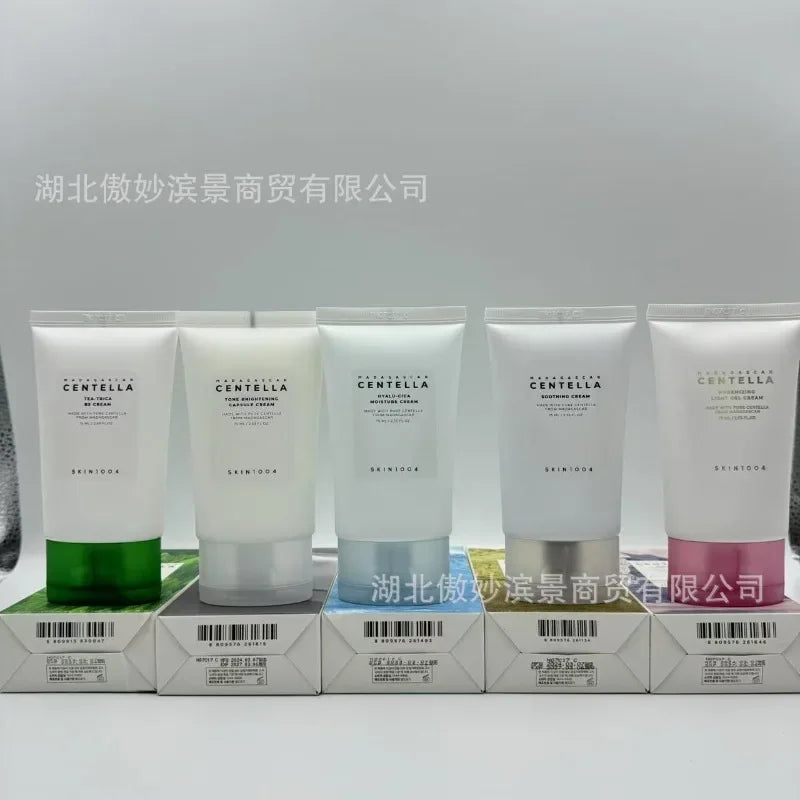 Korean Skin1004 Centella Asia Cream Soothes and Repairs Acne Scars Sensitive Skin Moisturizes Thin Skin Care Angel 75ml