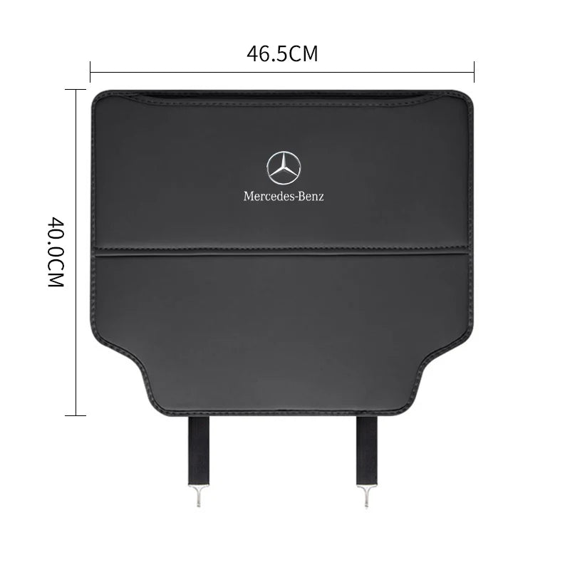 2Pcs Car Seat Back Anti-Kick Mat Protector Pad Cover Accessories For Mercedes Benz W212 W205 AMG ML W166 W176 W177 W213 W246 GLB