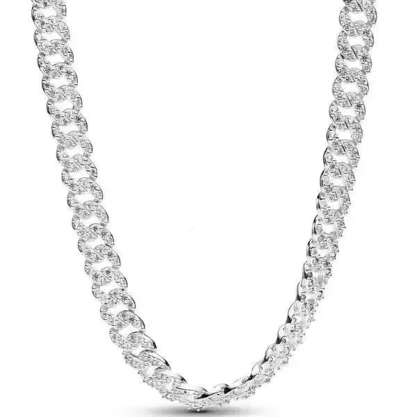 Exquisite 100% 925 sterling silver eternal heart-shaped circular pendant necklace for women DIY jewelry Valentine's Day gift