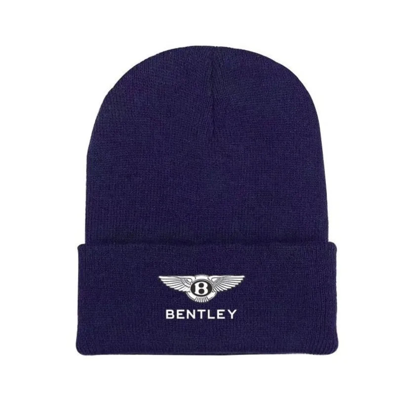 1PC Autumn/Winter Bentley Emblems Knitted Hat Car Logo Men's and Women's Fashion Warm Hats Woolen Unisex Cap Gifts High Quality