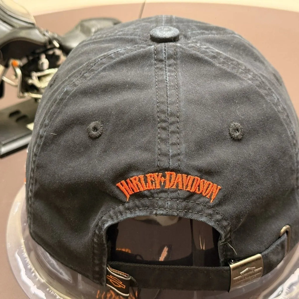 Embroidered Hiphop Harley- Baseball Caps Snapback Trucker Hats Outdoor Davidson- Sports Sun Protection Adjustable for Men Women