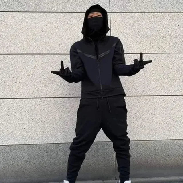 Men's Tracksuits Sports Suit Cotton Brand Tech Fleece Good Quality Hoodie Male Training Wear Sweatshirt Set Sweatpants