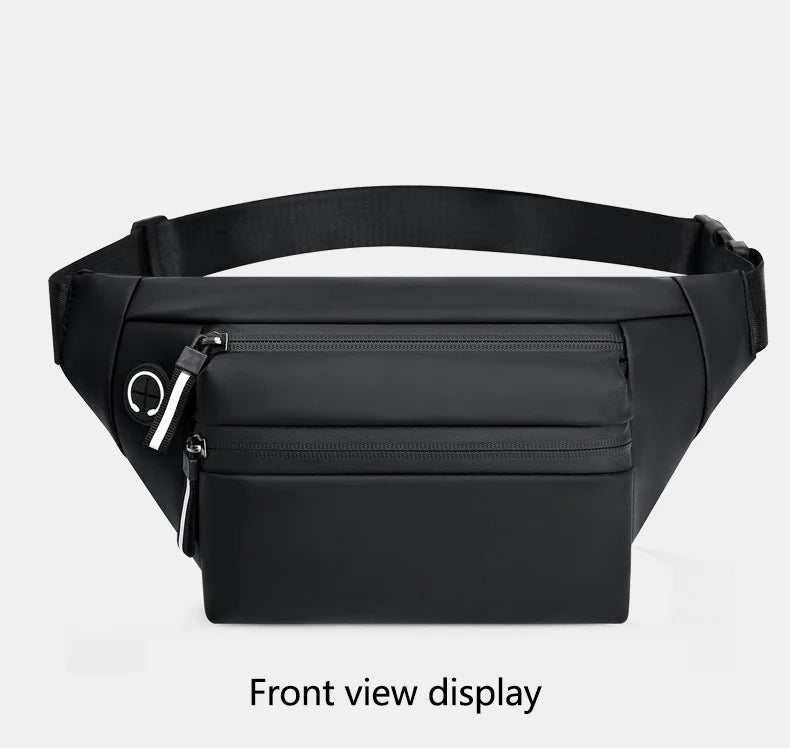 Fashion Men's Waist Bag Outdoor Sports Crossbody Bag Chest Packs For Ferrari F430 Stradale 458 488 599 612 F8 FF Charles Leclerc