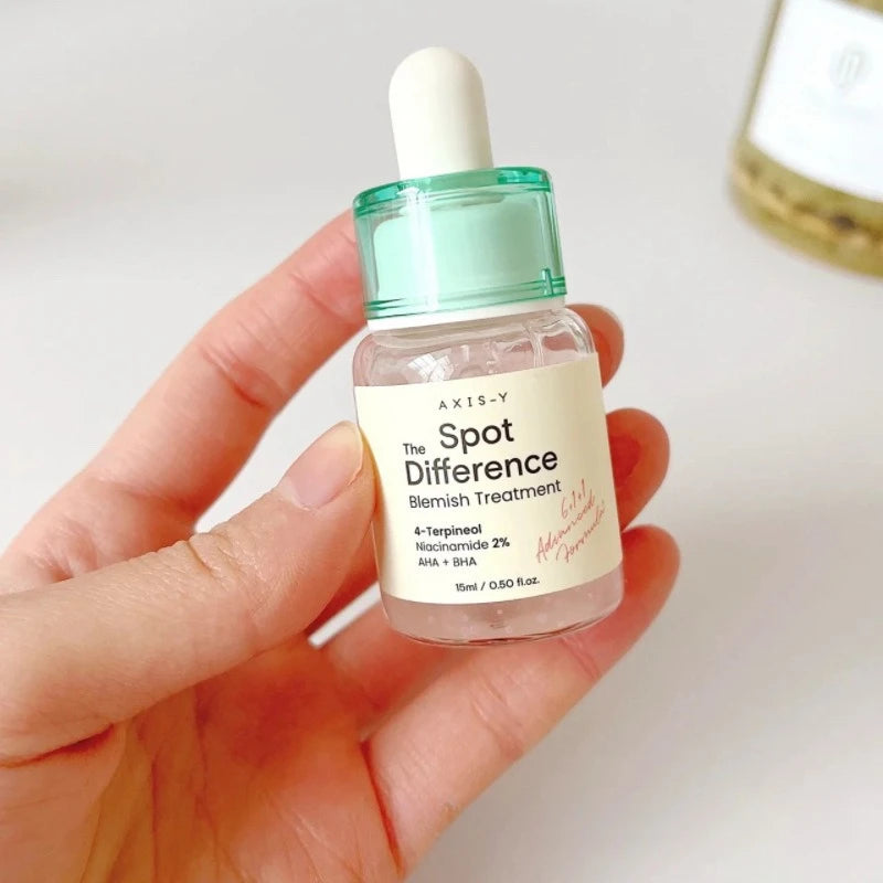 AXIS-Y Spot The Difference Blemish Treatment - Targeted Anti-Acne Serum, Calms Redness, Fights & Prevents Breakouts for Clear