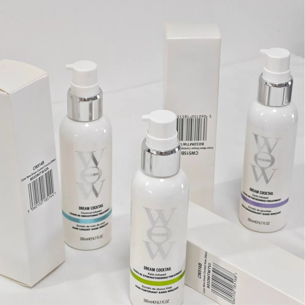 Colorn Wow Anti-Frizz Conditioner Mousse Volume Defining Spray Super Natural Softness Root Smoothing And Smoothing Hair Serum