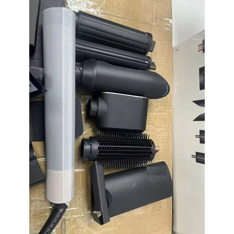 2025 hs09 Professional Multi Styler Travel Hair Dryer Hot Air Brush Hair Straightene Curling Wand-All-in-One HairStylerhairdryer