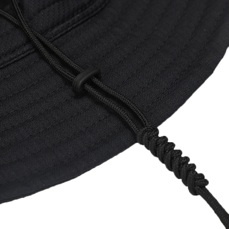 Under Armour Men's Hat, Fashionable Black Simple Fisherman's Hat, Comfortable, Breathable, Casual Fishing Sun Hat 1361527-001