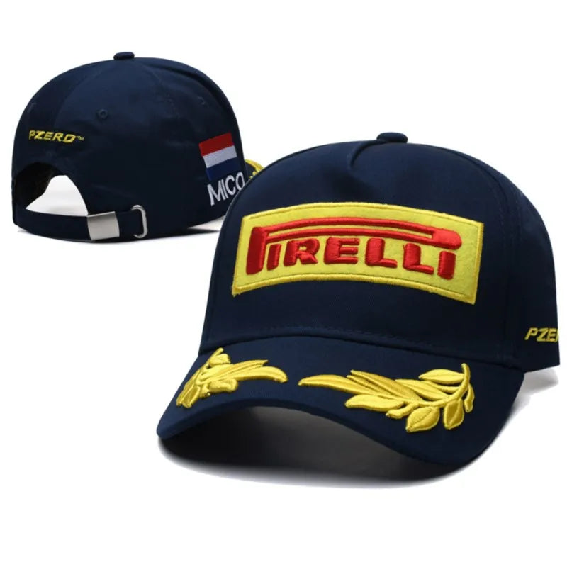 Ferrari F1 Racing Fleet Hat Embroidery Baseball Hats Outdoor Sports Cycling Cap For Ferrari F430 Stradale 458 488 599 612 FF F12