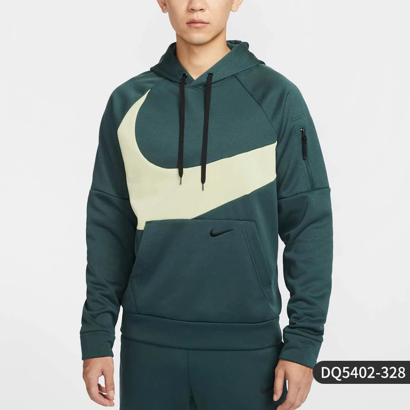 Nike Official Authentic Autumn/Winter New Men's Fleece Hooded Training Sports Sweatshirt DQ5402-328