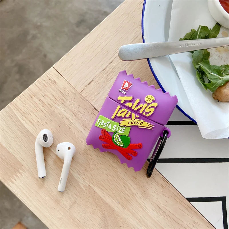 for AirPods Pro 3 Case Cartoon Ice Cream Snacks Earphone Cover for AirPods 4 Case Wireless Earbuds Cover for AirPods Pro 2 Case