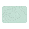Indoor Diatomite Stone Bath Mat, Soft Diatomite Mud Mat, Water Absorption, Quick-Drying, Entrance Rugs