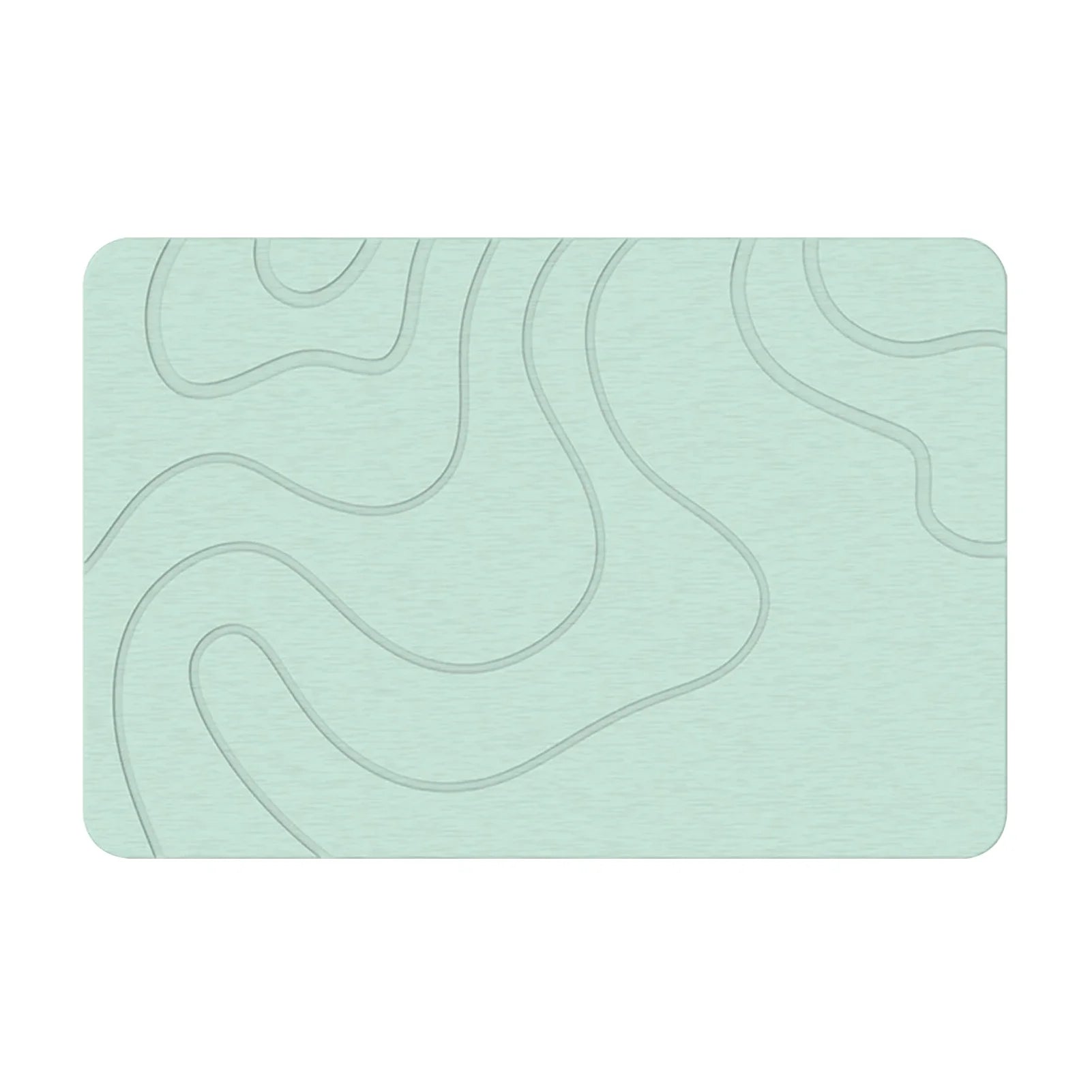 Indoor Diatomite Stone Bath Mat, Soft Diatomite Mud Mat, Water Absorption, Quick-Drying, Entrance Rugs