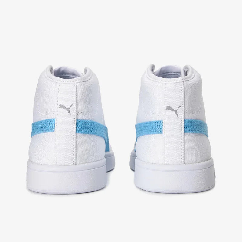 Puma genuine Smash V2 men's and women's lightweight breathable canvas sports board shoes 389285-01