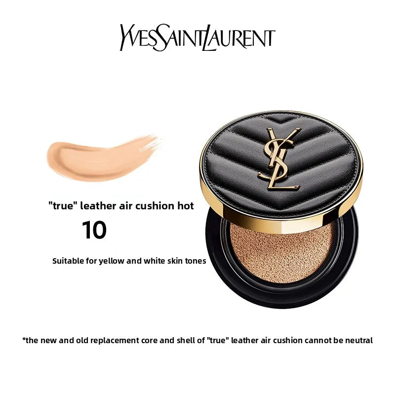 YSL New Leather Cushion - High Coverage, Transfer - Resistant, Perfect Birthday Makeup Gift for Her