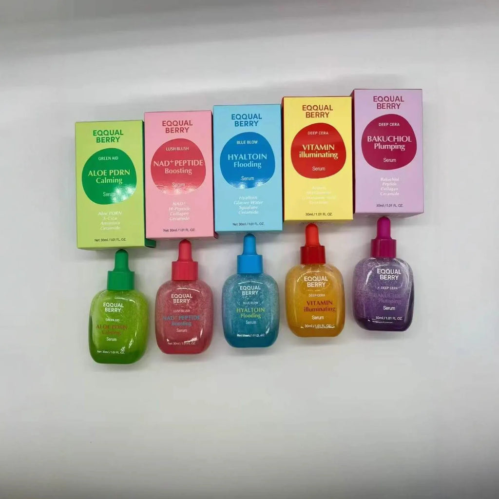 Korean EQQUALBERRY Bakuchiol Plumping Serum Enhances Elasticity Tightens Pores  Deeply Nourishes Skin Facial Skin Care