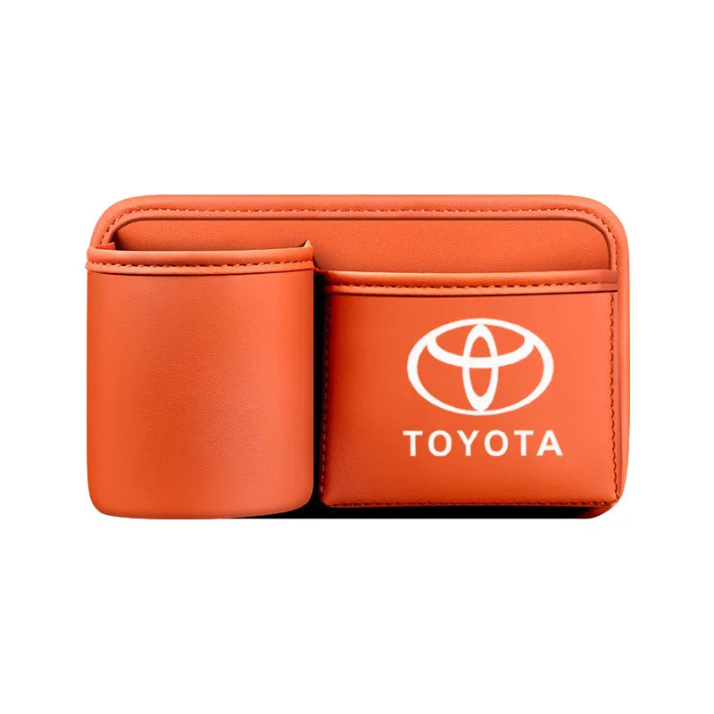 Toyota car seat back storage box multifunctional creative car water cup holder seat rear door storage box car supplies