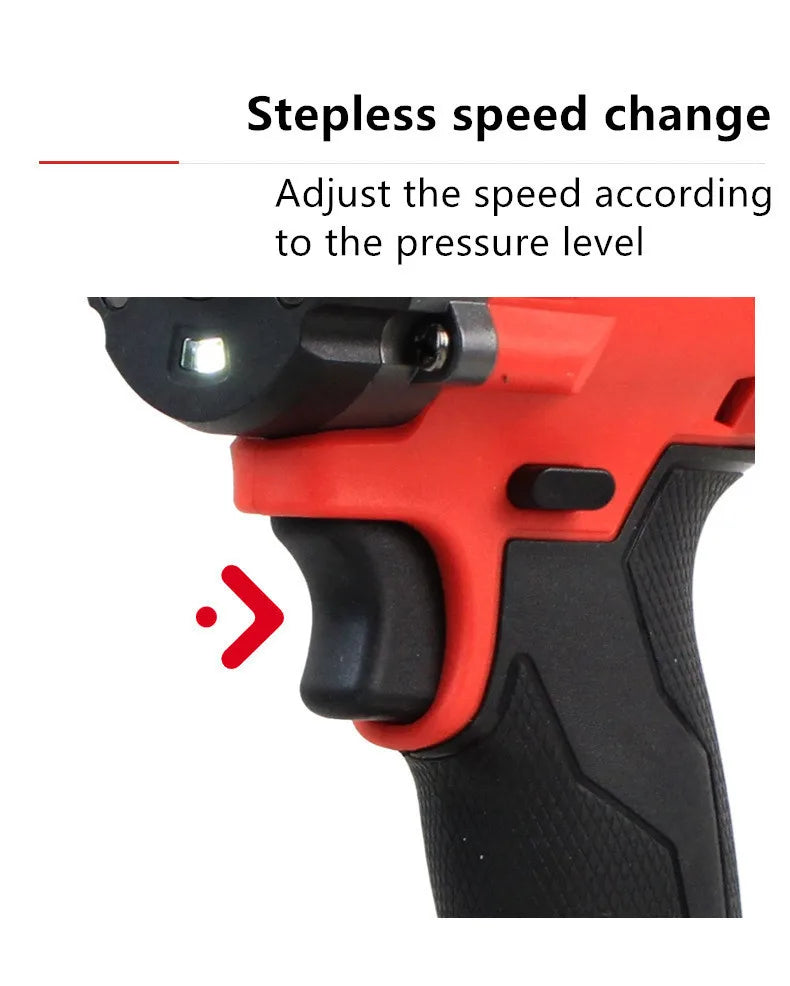 Milwaukee  Electric Cordless Wrench Brushless Screwdriver Impact Drill Power Tools Car Truck Repair For 18V Battery