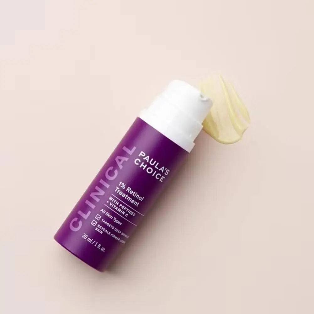 Paula's Choice 1% Retinol Serum 30ml Highly Effective Minimizes Pores Fine Lines Improve Acne Scars Closed Comedones Skin Repair