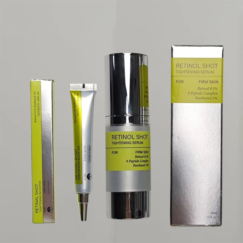 Korean Retinol Shot Eye Tightening Moisturizing Booster Cream,Facial Moisturizing Serum,,Reduce Wrinkles & Fine Lines,Anti-Aging