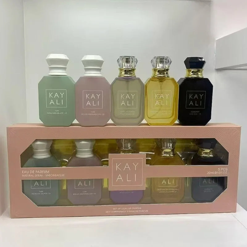 KAYALI Perfume Set 30ml X5 Eau De Parfum Collection Long Lasting Sweet Fruity Floral Vanilla Gourmand Luxury Unisex Gift Box