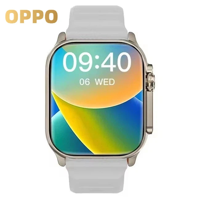 OPPO T900 Ultra Smart Watch Men 49mm Series 9 AMOLED Screen NFC Compass Waterproof For Apple Watch IWO Ultra 9 Wholesale NEW