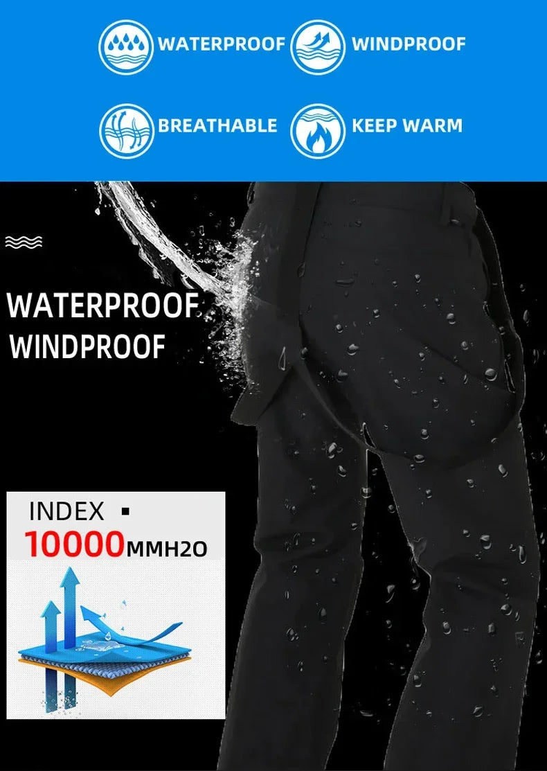 men's winter ski suit set