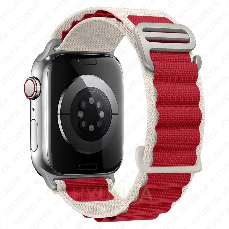 Alpine Strap For Apple Watch Band Ultra 2 3 Watchband 45mm 49mm 42mm 46mm 44mm 41mm 40mm Bracelet Iwatch Series 11 9 8 7 6 SE 10