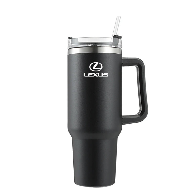 Car Large Capacity Handheld Cup Stainless Steel Insulated Cup Coffee Insulated Cup Suitable For Lexus F SPORT ES RX NX LS UX LBX