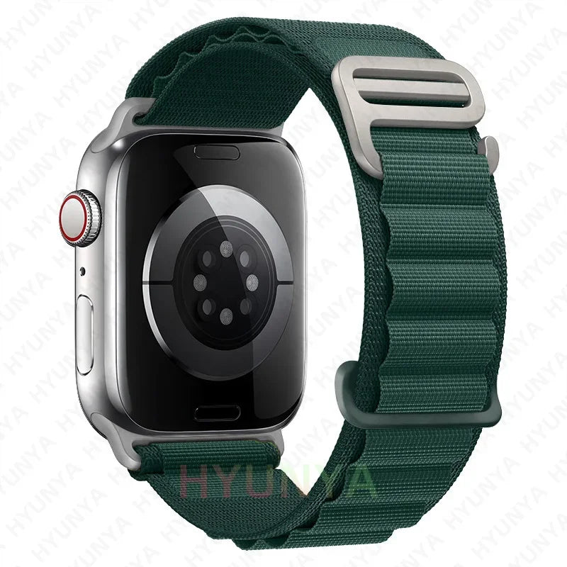 Alpine Strap For Apple Watch Band Ultra 2 3 Watchband 45mm 49mm 42mm 46mm 44mm 41mm 40mm Bracelet Iwatch Series 11 9 8 7 6 SE 10