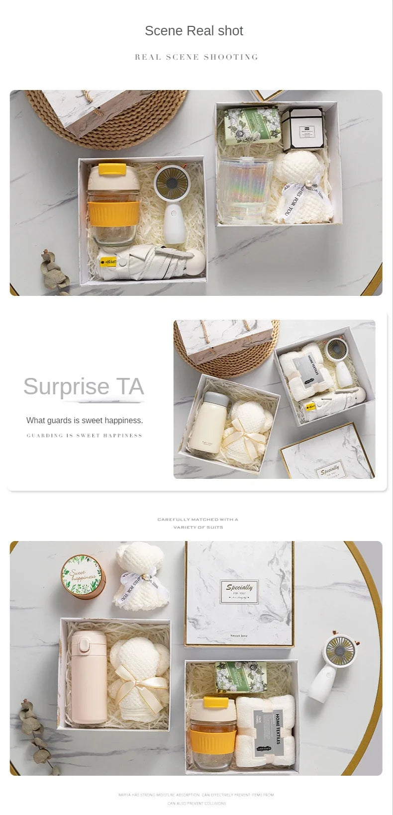 2025/Wholesale Creative Women's Gift set Wedding Guest Gift set Custom Mother's Day Business Gift Set 2024