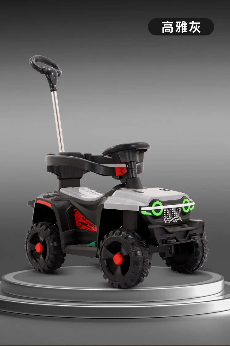 Remote Control 1-6-Year-Old Children's Electric Four-Wheel Motorcycle Off-Road Vehicle Can Accommodate Passengers