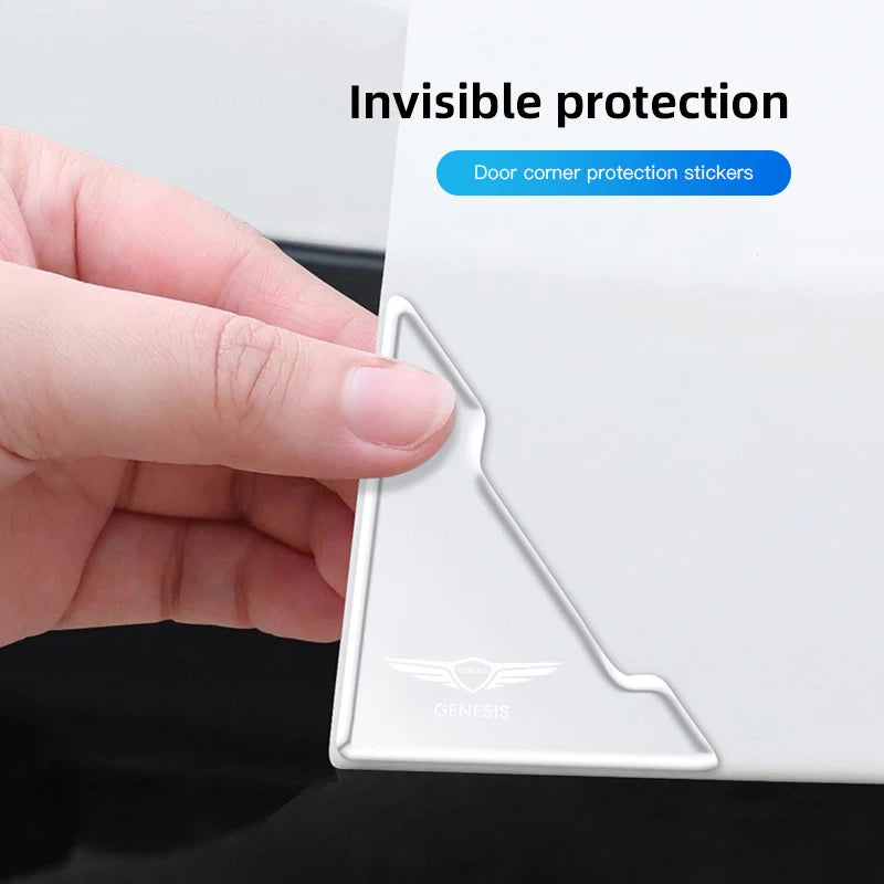 Car Door Corner Protection Decals Stickers Car Styling for Genesis G80 GV70 GV80 GV60 G70 Essentia Neolun G90 GV90 X Accessories