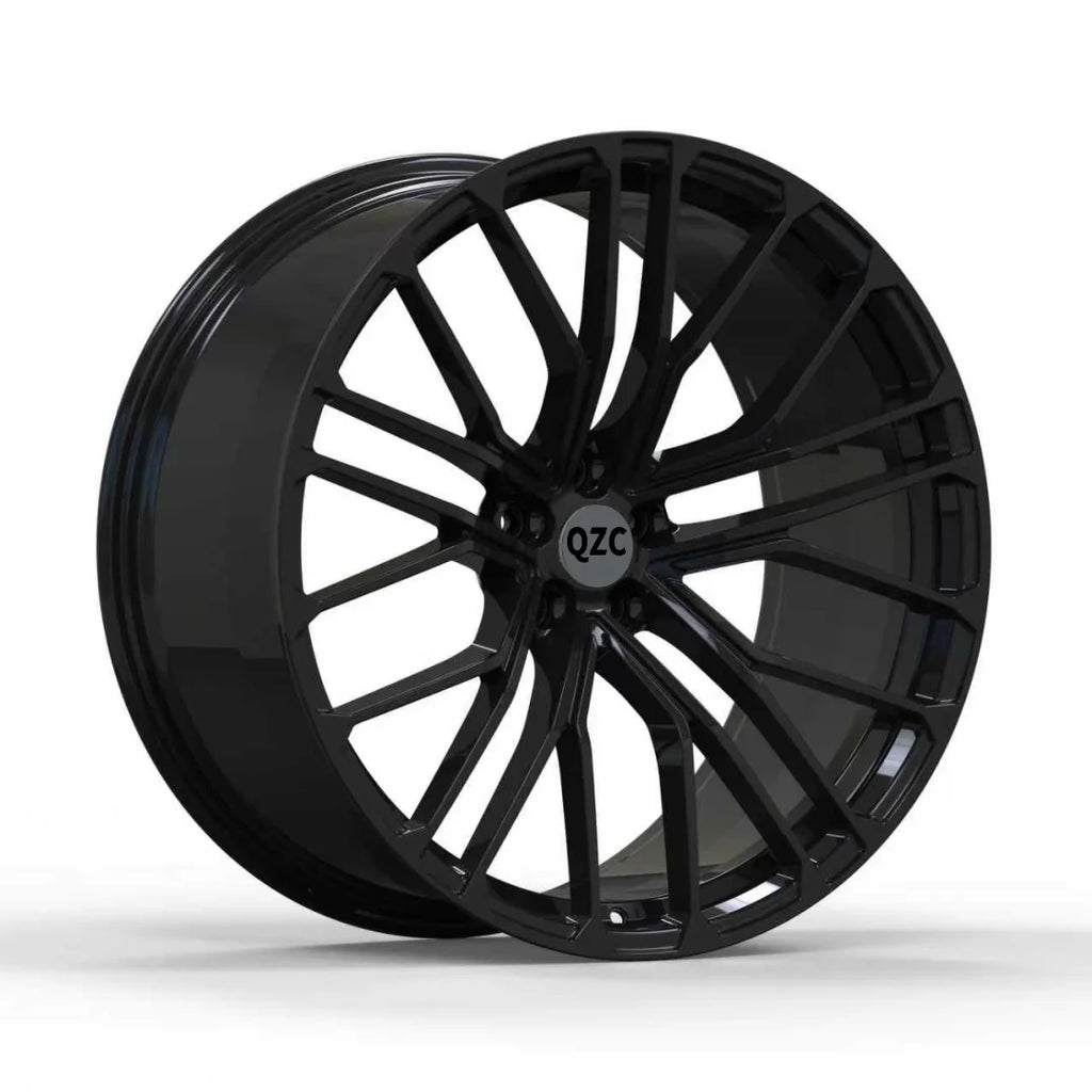 Qizhouchi High-end Customized 5x120 /112 Aluminum Alloy Forged Wheels with 5 Holes Passenger Wheels  MOQ 4 Pieces