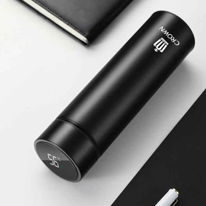 Car Insulated Cup 500ml Water Cup Coffee Tea Thermos For Toyota Crown Gazoo Racing Alphard TRD Corolla Yaris Chr Auris Camry