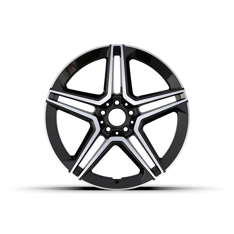 Car Hub Rims Passenger Car Wheels 5X112 Forged Alloy 18 19 20 21 22 23 Inch for Mercedes benz Aluminium Alloy Black Rim