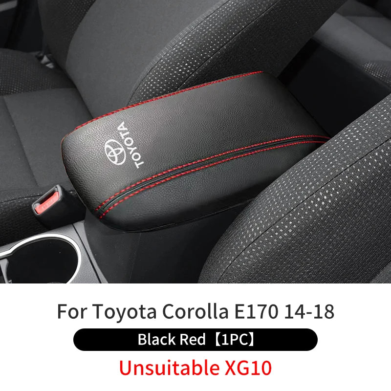 Toyota Armrest Box Protective Cover Armrest Booster Pad For Toyota Corolla Yaris Aygo GT86 Prius RAV CHR Camry Auris Avensis