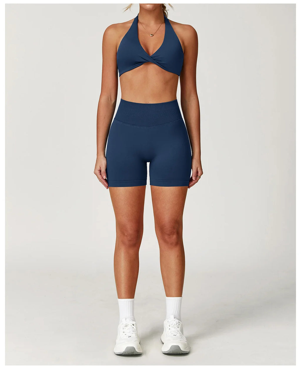Seamless Yoga Set Gym Clothes 2PCS Women Sportswear Yoga Suits Tracksuits Fitness Long Sleeved Jacket Sports Bra Gym Leggings