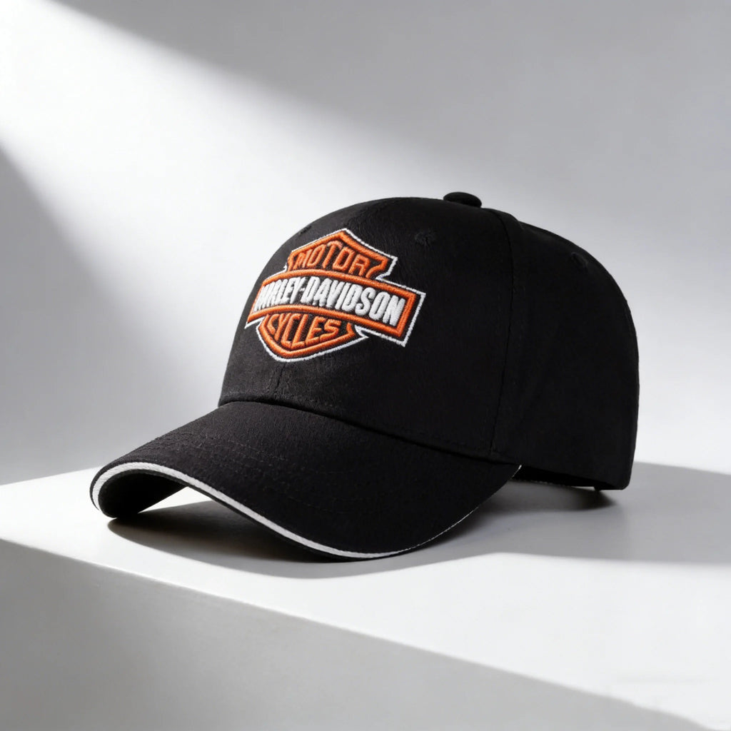 Fashion Motorcycle Baseball Hat Embroidered Outdoor Sport Hat Men Women Sunshade Hat For Harley Davidson Racing Team Accessories