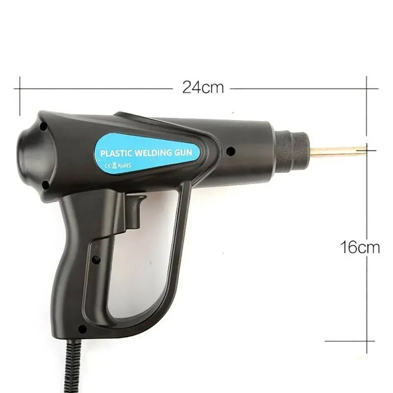70W Plastic Welding Machine Plastic Welder Gun Car Bumper Repair Kit with 200/600/1000 Pcs Hot Staples Car Tools Kit